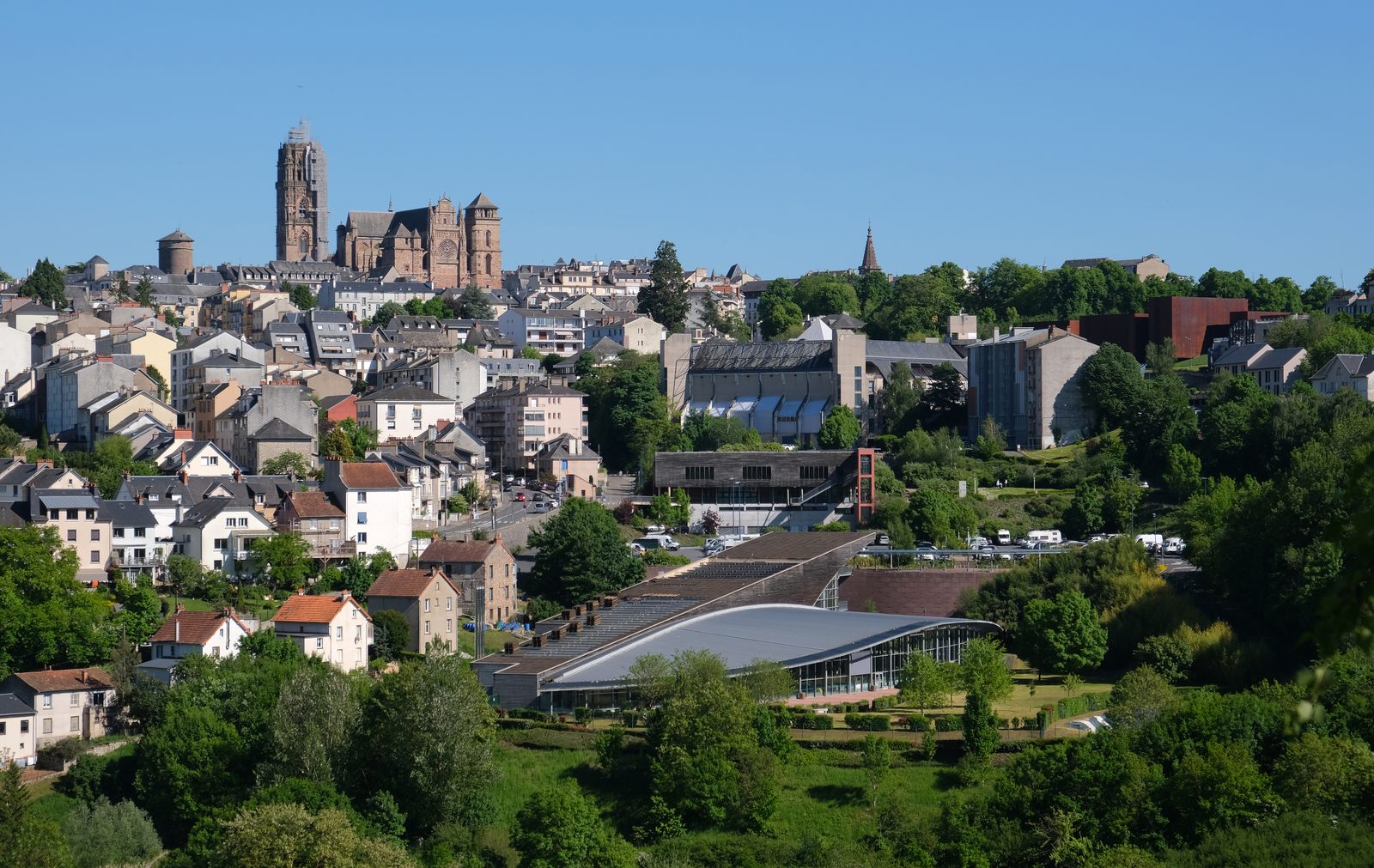 Rodez, préfecture du Aveyron